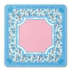 Blue Lotus Garden Mahjong Mat