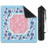 Blue Porcelain Crane Mahjong Mat