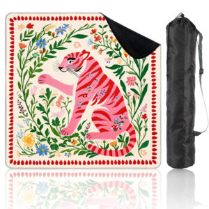 Preppy Chinoiserie Tiger Mahjong Mat
