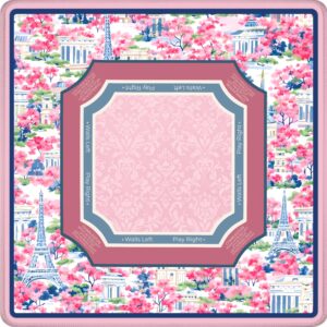 Chinoiserie Paris Mahjong Mat