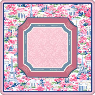 Chinoiserie Paris Mahjong Mat