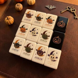 Midnight Spell Mahjong Tiles