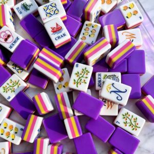 Mediterranean Citrus Mahjong Tiles