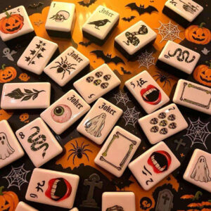 Halloween Mahjong Tiles