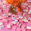 Pink Pop Mahjong Tiles