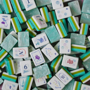 Ocean Breeze Mahjong Tiles