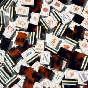 Imperial Tortoiseshell Mahjong Tiles