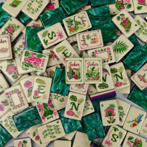 Tropical Cabana Mahjong Tiles
