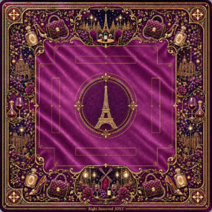 Paris Purple Mahjong Mat