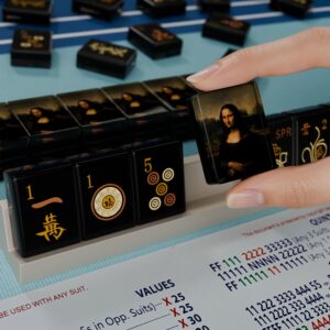 Mona Lisa Mahjong Tiles