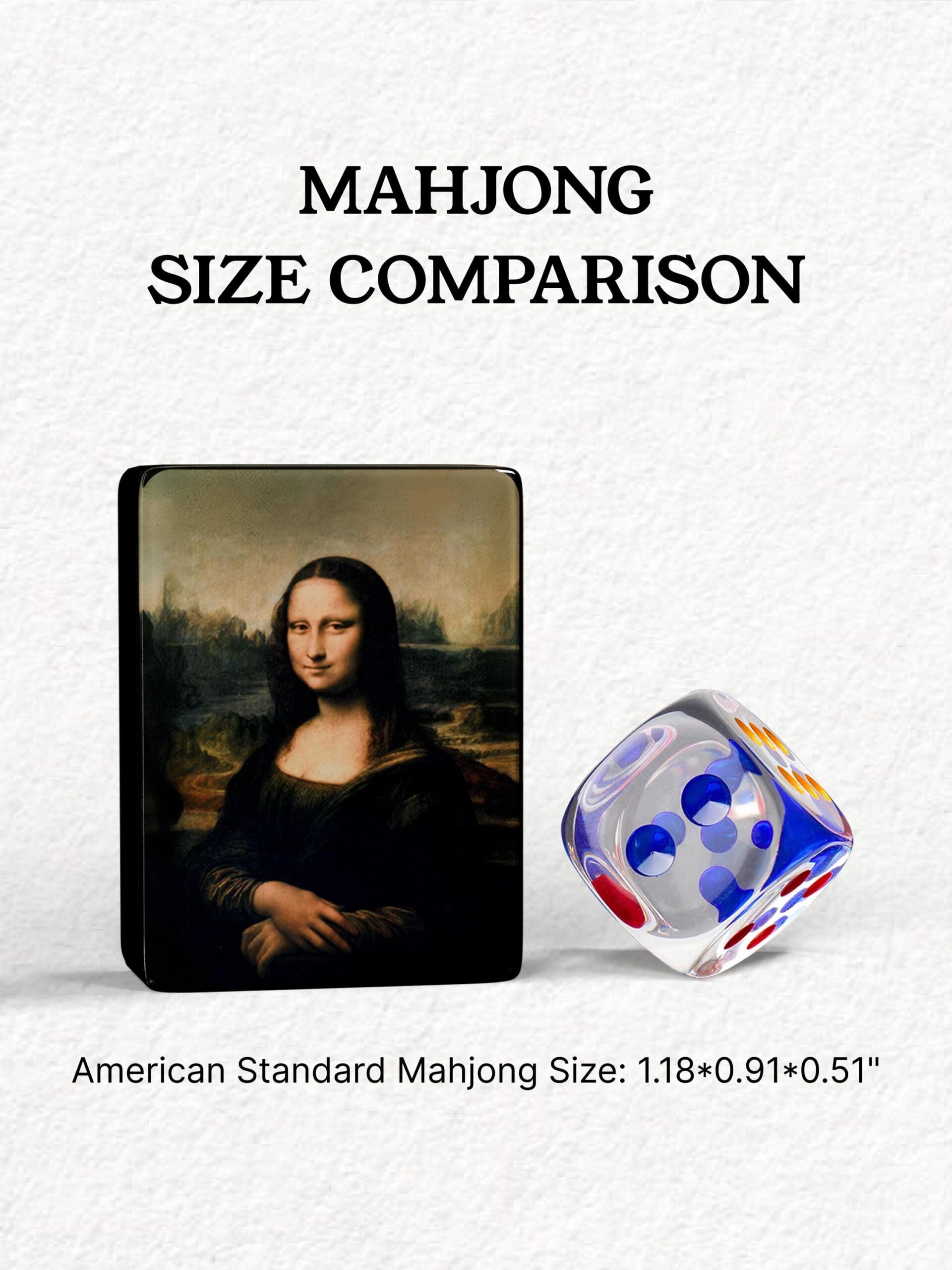 Mona Lisa Mahjong Tiles detail view 2