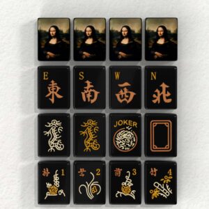 Mona Lisa Mahjong Tiles detail view 4