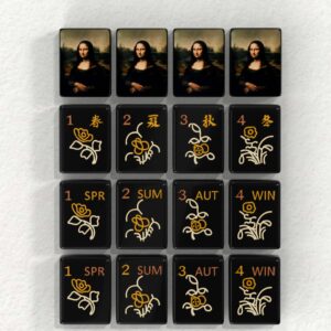 Mona Lisa Mahjong Tiles detail view 5