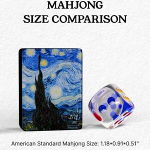 Starry Night Mahjong Tiles detail view 2